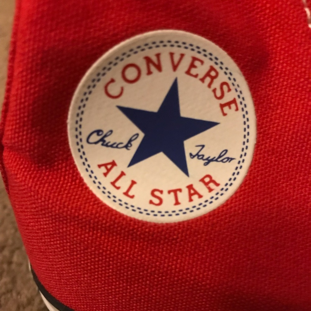 Red Converse Sneakers